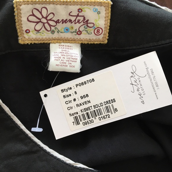 Kismet Solid knit dress in Raven - Picture 6 of 8